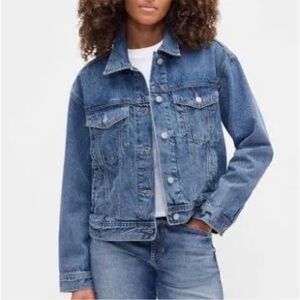 Denim Blue Jean Jacket by Old Navy Size Medium Country‎ Casual Western Trucker